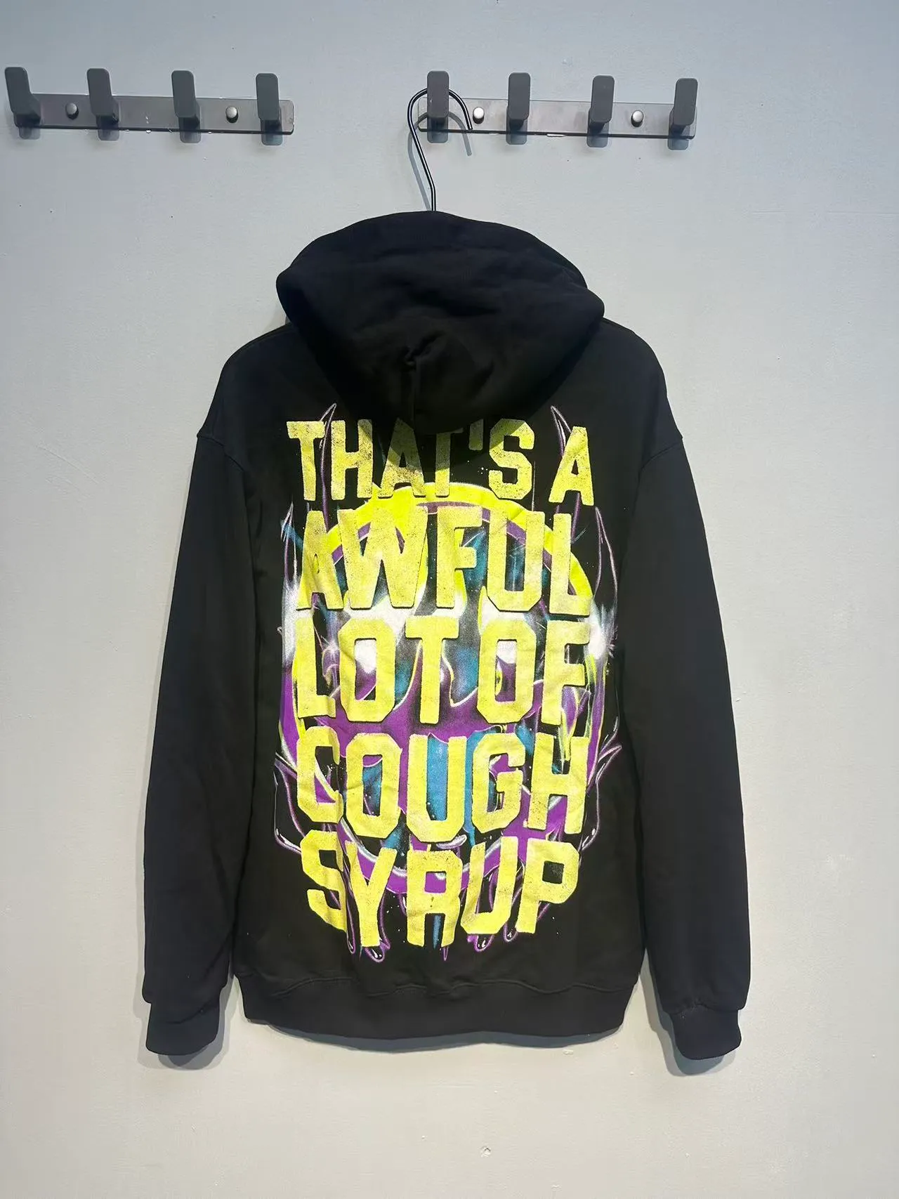 C Black I THAT'S A AWFUL LOT OF COUGH SYRUP In Stock Same Style. （fabric): 100 Sizes（size）：S-M L X L （colour）：